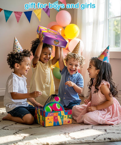 Toddler Toys Toss and Catch Ball Set Christmas Stocking Stuffer for Kids Toddler, Toys for 3 4 5 6 7 8 Year Old Boys Girls Birthday Gift, Yard Outdoor Games for Kid Ages 4-8 8-12 Beach Pool