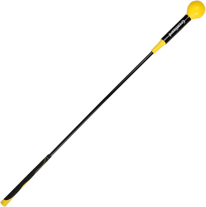 Golf Swing Trainer Aid 48"/40" Warm-Up Stick for Strength Flexibility Tempo Training Golf Practice Aid with Weighted Head Swing Corrector for Men Women